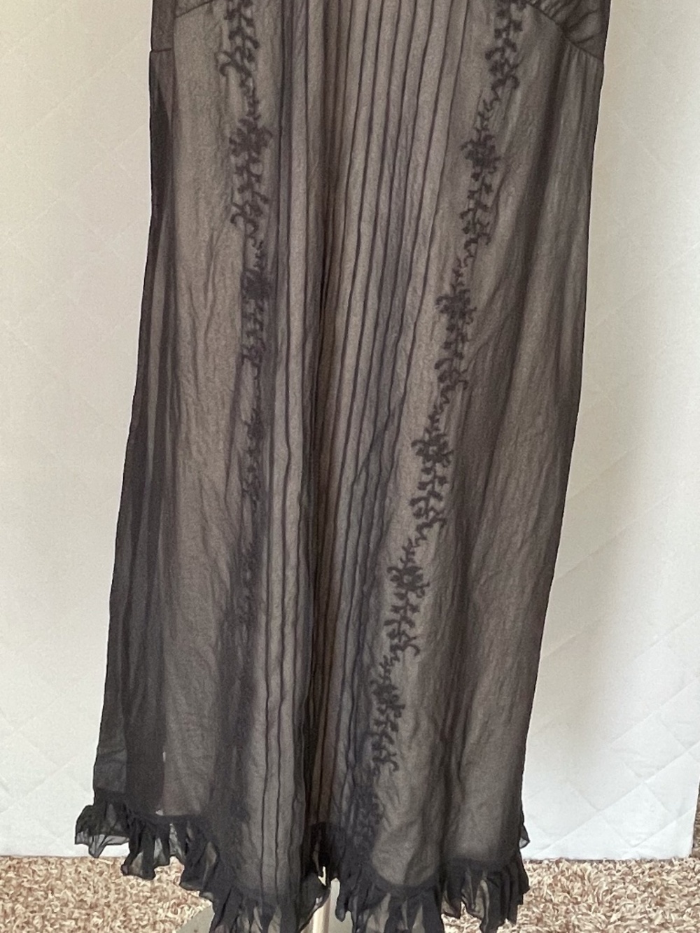Jonathan Martin Studio Silk Slip Dress - Y2K - Size 14 - Picture 4 of 10